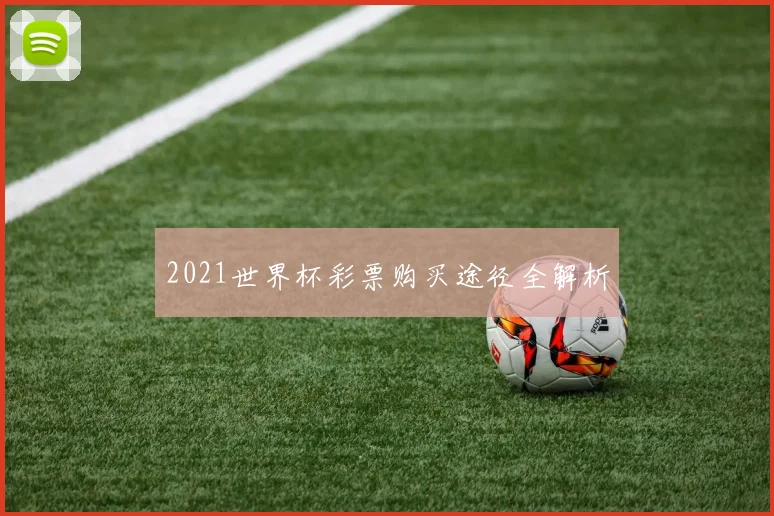 2021世界杯彩票购买途径全解析